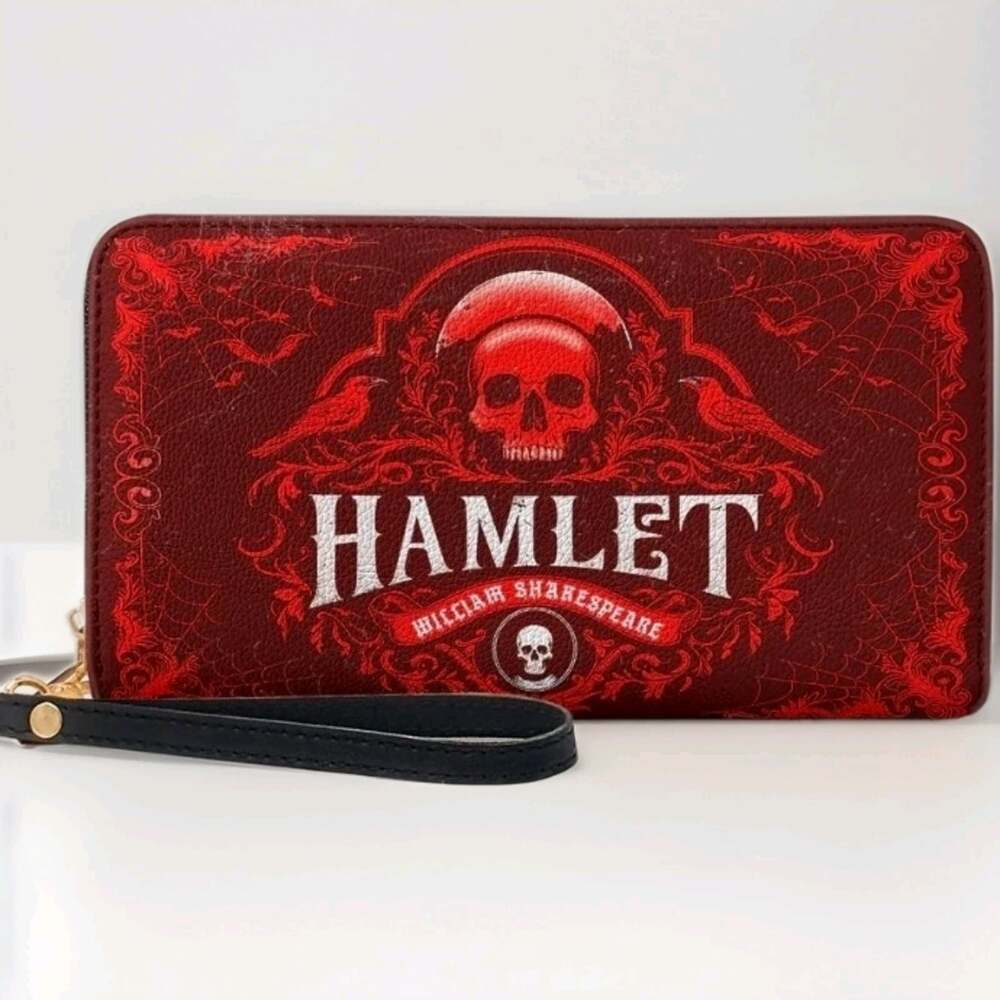 Hamlet The Red Room Wallet Horror Goth Halloween New Gothic Literature